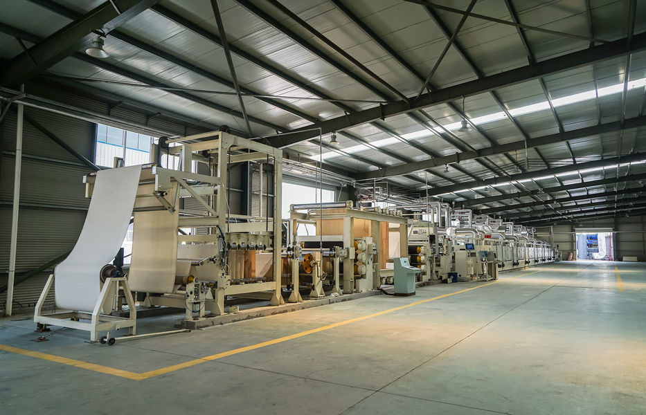 WEEM Abrasives Produktionslinie des Herstellers