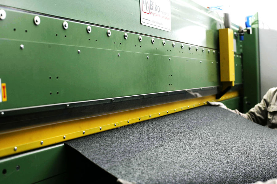 WEEM Abrasives Produktionslinie des Herstellers