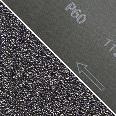 WEEM® 220-Grit-Siliziumkarbid-Schleifgürtel -- Antisstatische Glasfaserunterlage für MDF/OSB-Holzbearbeitung