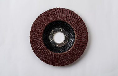 Aluminium-Oxid-Harz-gebundene Abrasive Flap Discs 4 1/2 Größe