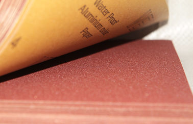 WEEM 2014-01 Elektrobeschichtete Aluminium-Sandpapierblätter für das nasse und trockene Schleifen