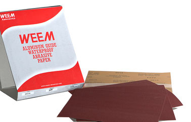 WEEM 2014-01 Elektrobeschichtete Aluminium-Sandpapierblätter für das nasse und trockene Schleifen