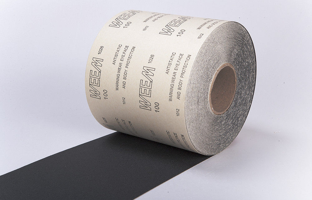 Anti-statische 50 m Siliziumkarbid Sandpapier Abrasive Stoff Rollen für die Bodenversandung