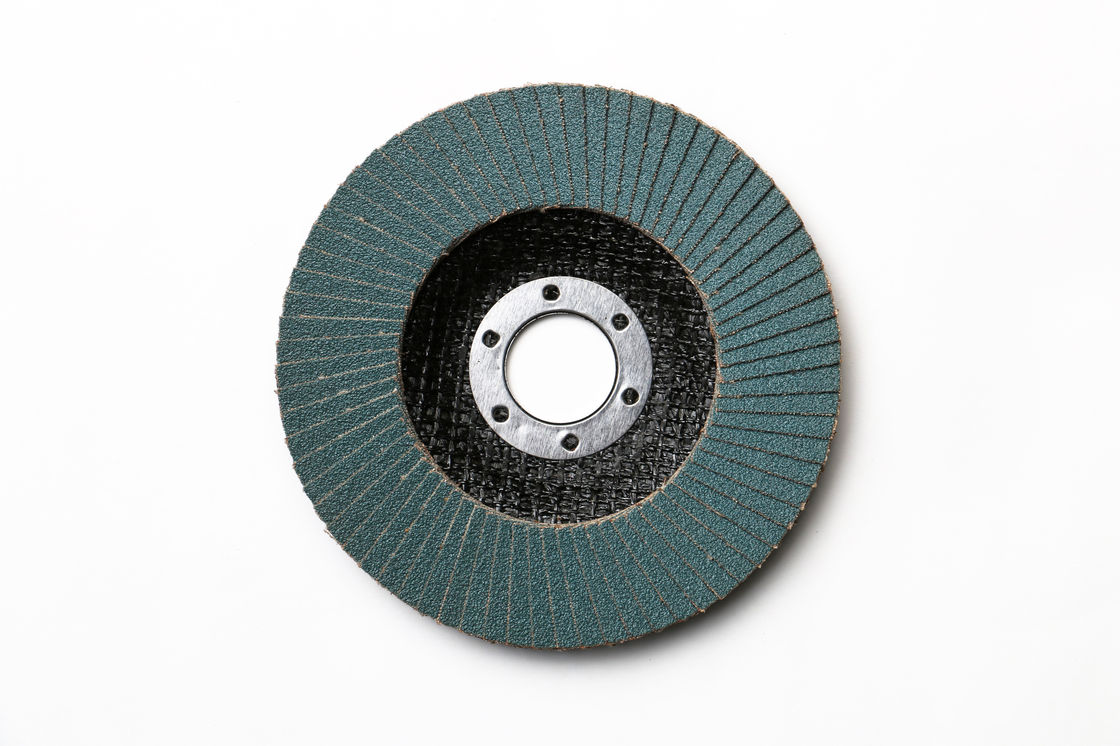 Winkel-Schleifer-Klappen-Disketten des Korn-P27, Zirkoniumdioxid-Tonerde-versandende Diskette