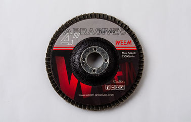 Art 27: Abschleifende Klappen-Disketten mit Zirkoniumdioxid-Tonerde-Korn