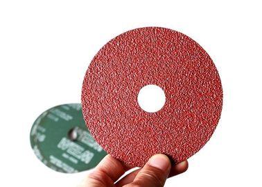 100mm Aluminiumoxyd-Harz-Faser-versandende Disketten für Winkel-Schleifer-Anfang von Korn 24